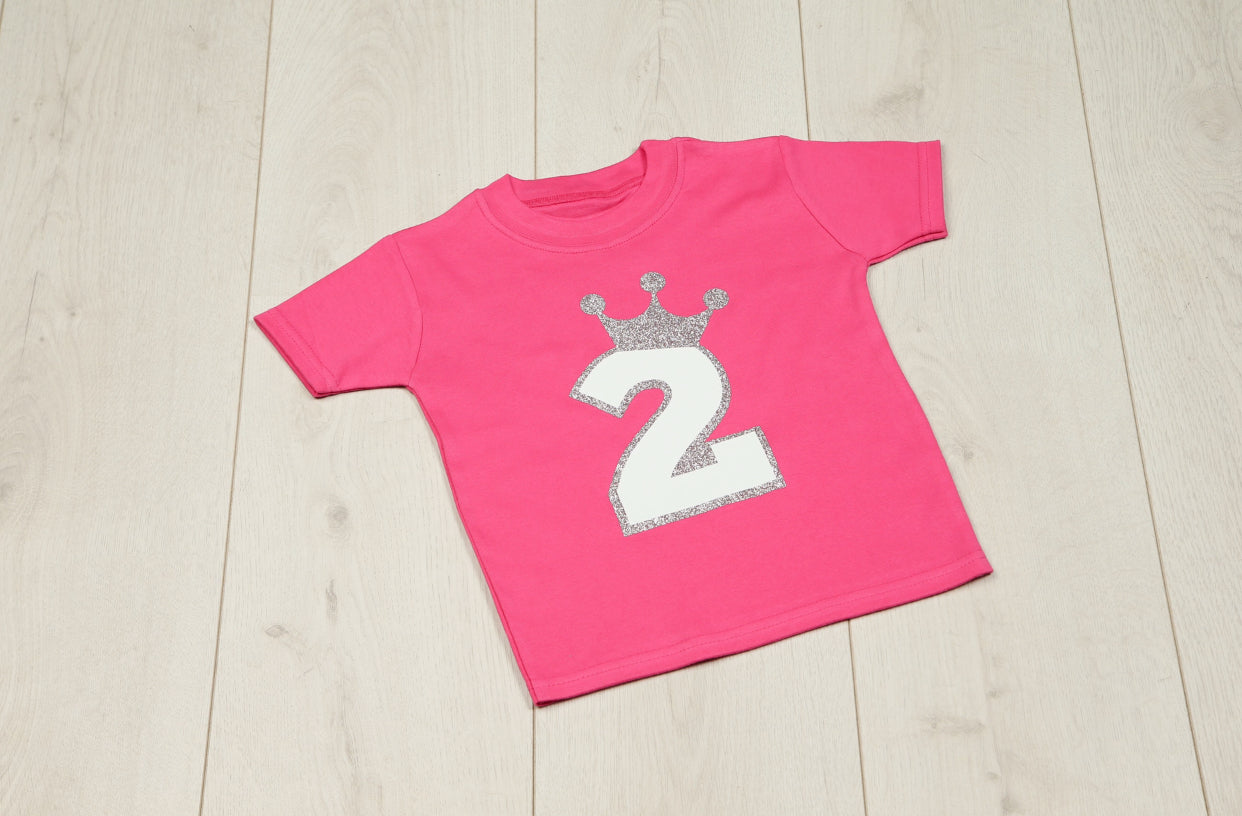 Royal Princess Pink Birthday T-shirt