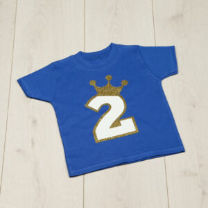 Prince Birthday Royal Blue T-Shirt
