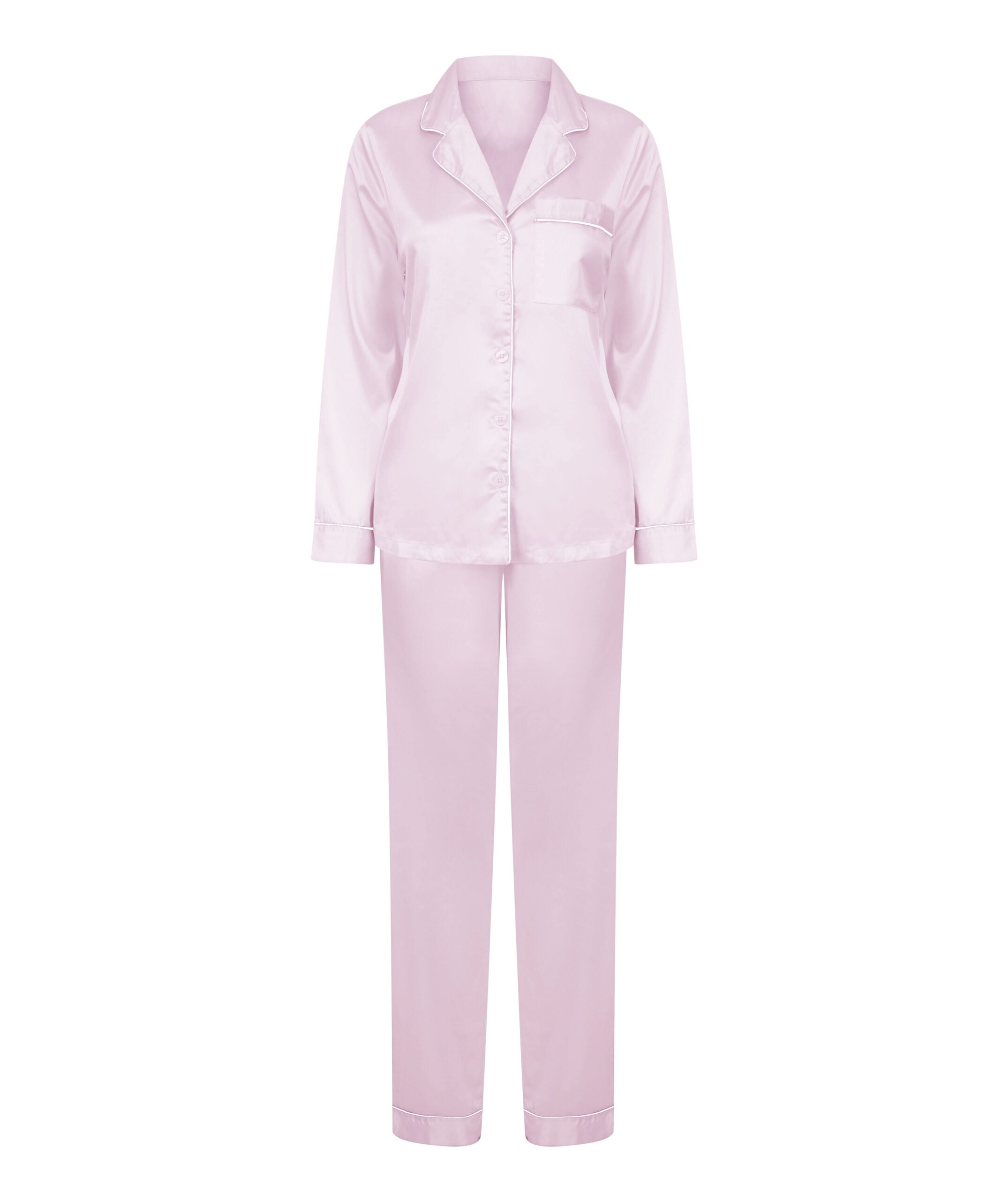 Ladies Luxury Personalised Satin Pyjamas - Image 8