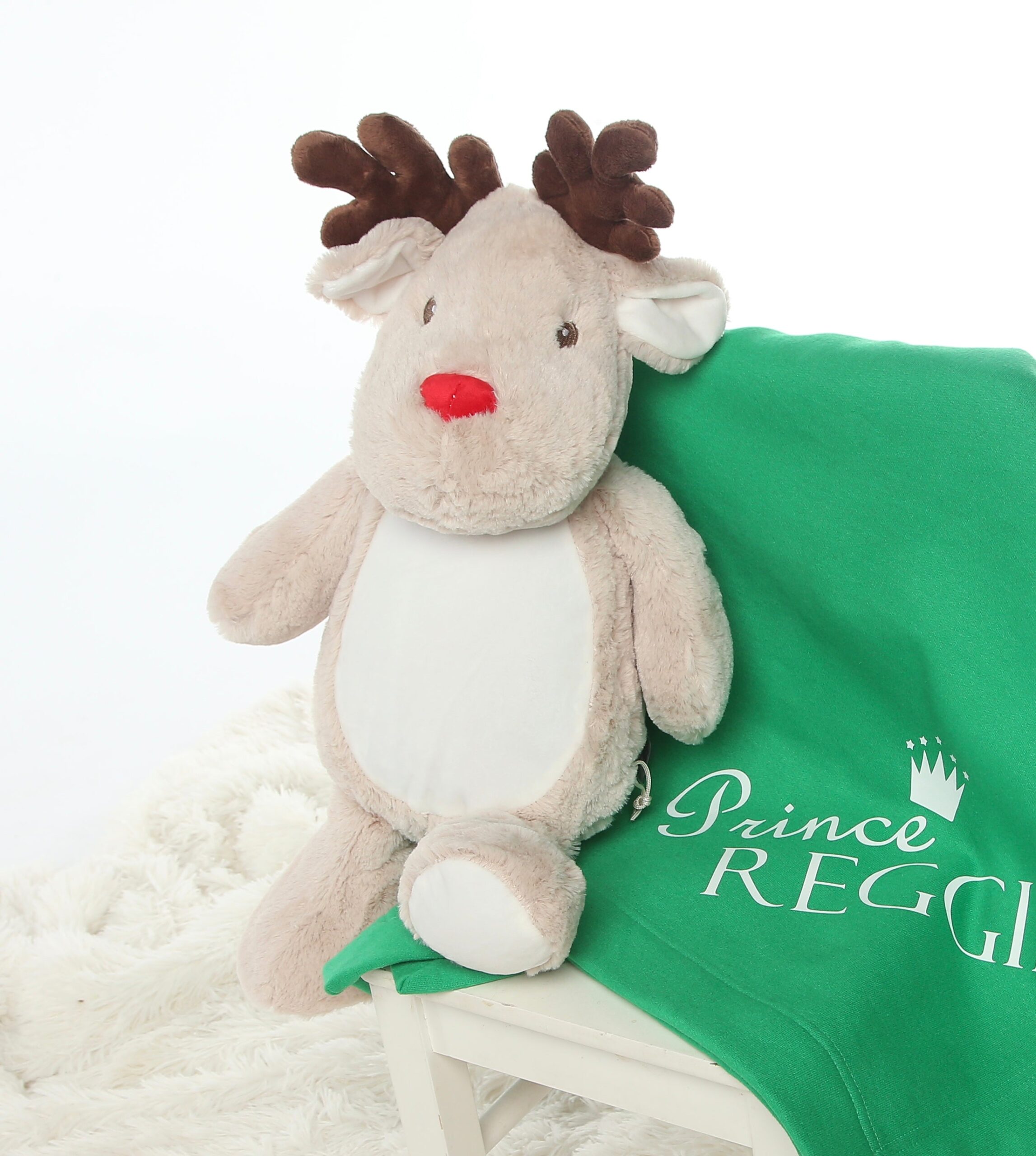 Personalised 1st Christmas Reindeer Teddy - Image 4