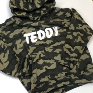 Personalised Camo Hoodie