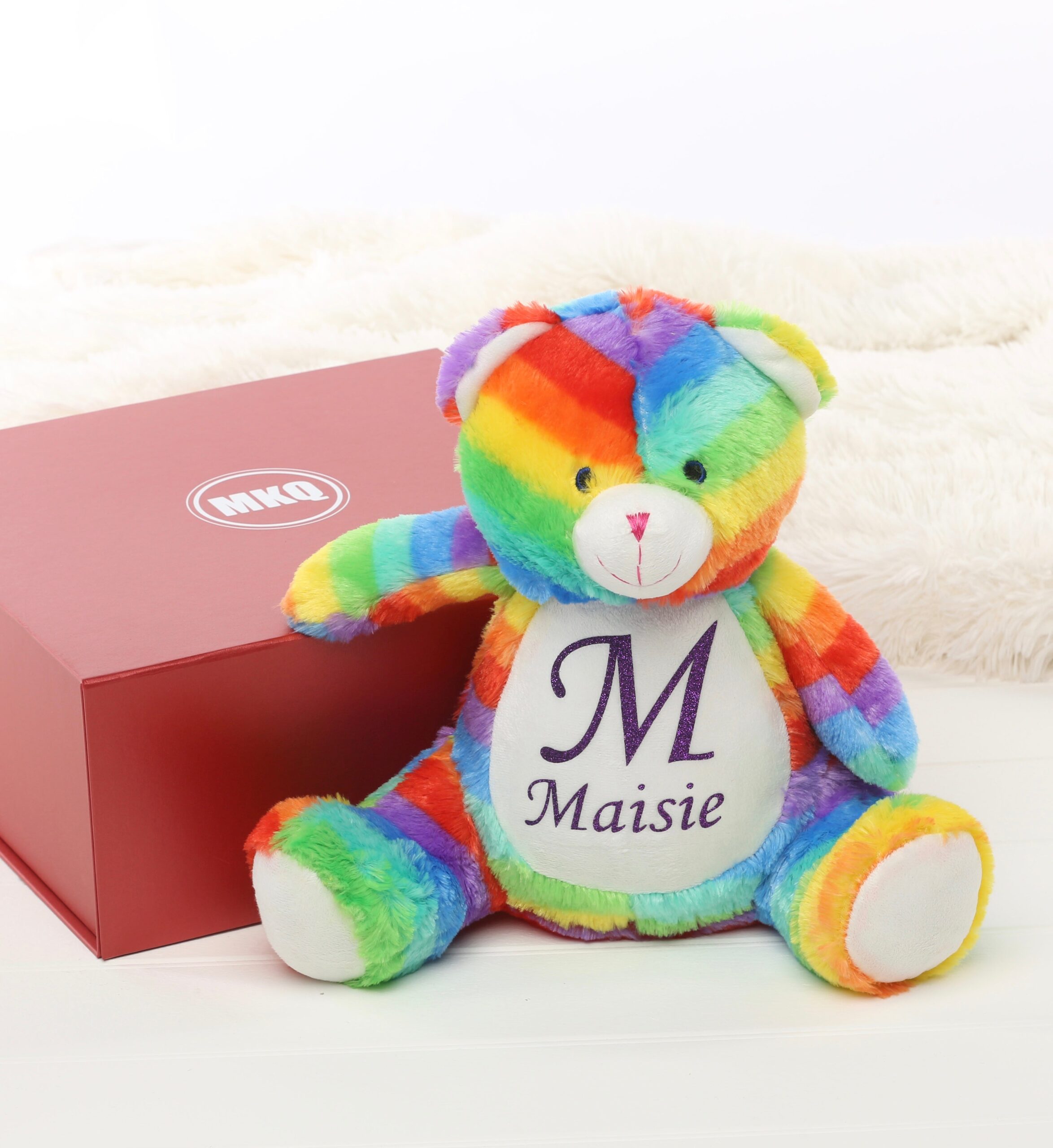 Personalised Rainbow Bear - Image 2