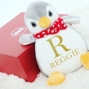 Personalised Initial Penguin Teddy