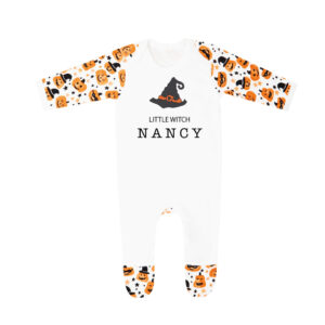 Personalised Little Witch Babygrow