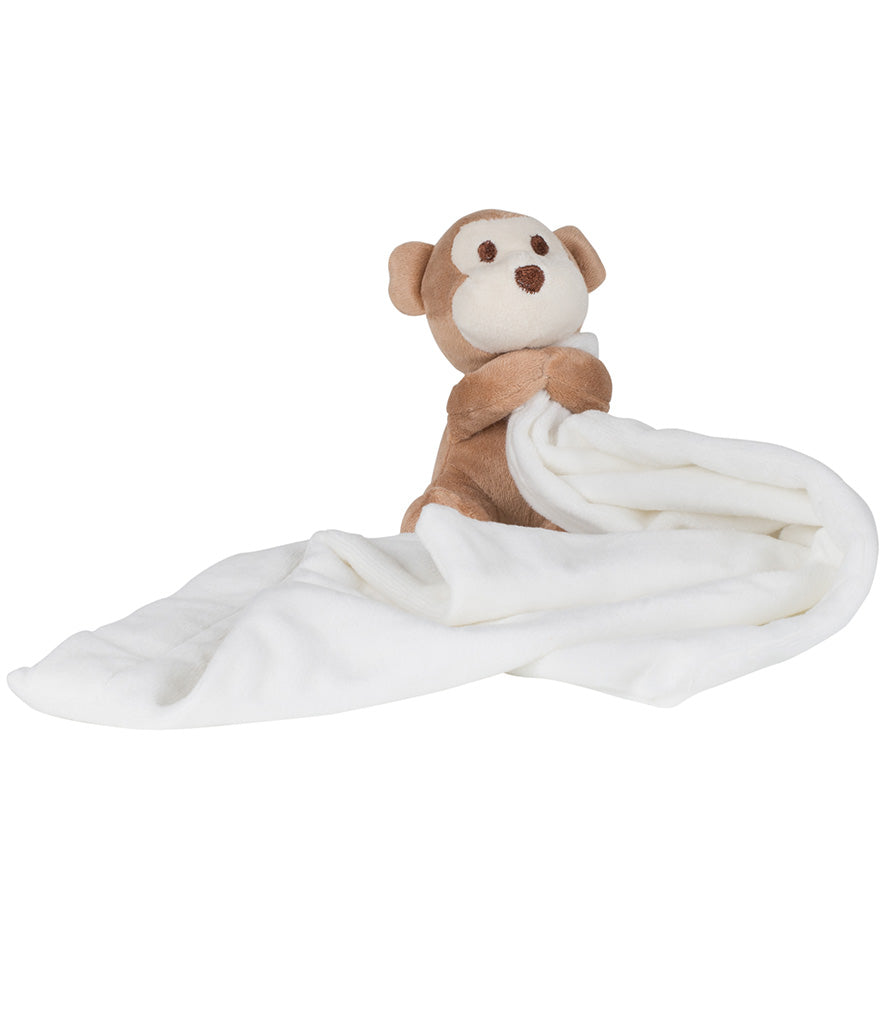 Personalised Monkey Baby Comforter