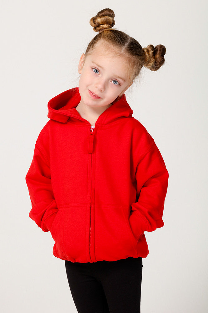 Personalised Red Princess Hoodie Front View