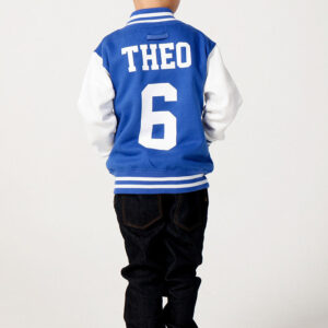Personalised Royal Blue Varsity Jacket