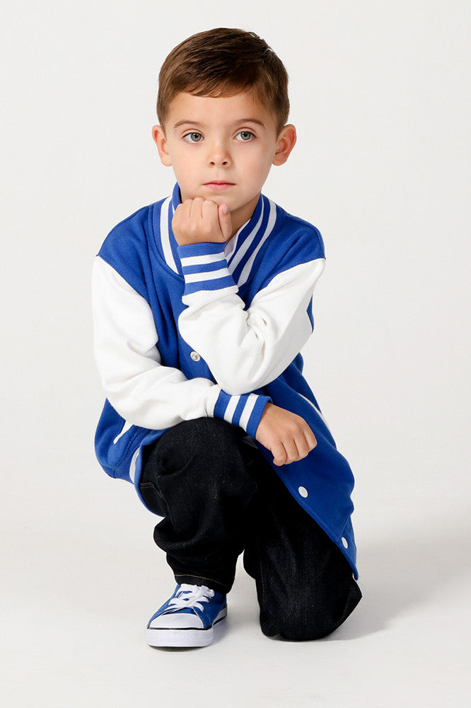 Personalised Royal Blue Varsity Jacket - Image 4