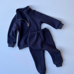 Personalised Space Kids Fleeced Ribbed Tracksuit