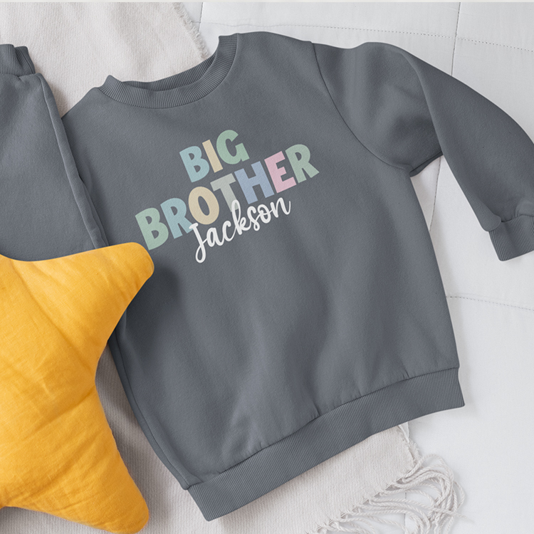 Personalised Big Brother Sweatshirt - Image 5