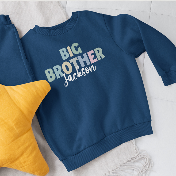 Personalised Big Brother Sweatshirt - Image 6